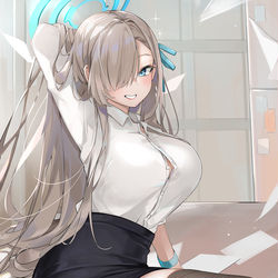 This is a pixiv picture whose title is アスナOL.