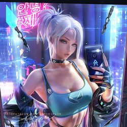 This is a pixiv picture whose title is エージェント：ジェット Jett 捷特.