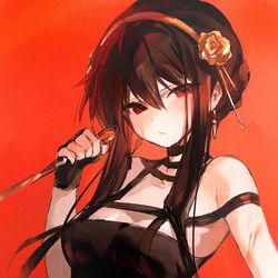 This is a pixiv picture whose title is ヨル.