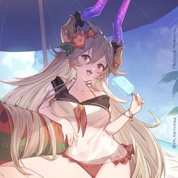 This is a pixiv picture whose title is サラーサ エターナルズ・サマーバケーション.
