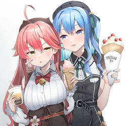 This is a pixiv picture whose title is 原稿期間の落書き.