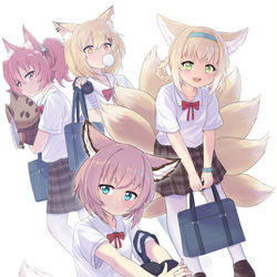 This is a pixiv picture whose title is JK沃尔珀们~.
