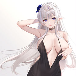 This is a pixiv picture whose title is エルフ.