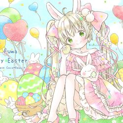 This is a pixiv picture whose title is ふわふわイースター.