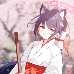 This is a pixiv picture whose title is ブルーアーカイブ.