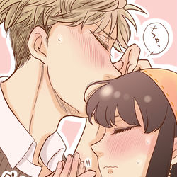 This is a pixiv picture whose title is キスの日💋.