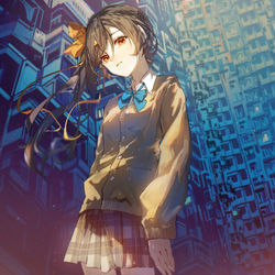 This is a pixiv picture whose title is ラビリンス.