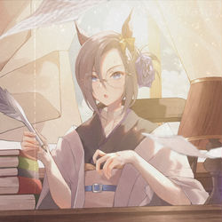This is a pixiv picture whose title is エアグルーヴ.
