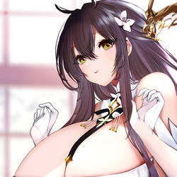 This is a pixiv picture whose title is インドミタブル.