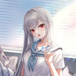 This is a pixiv picture whose title is 飴.