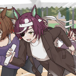 This is a pixiv picture whose title is パパたち.