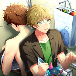 This is a pixiv picture whose title is ヒーロー変身タイム.
