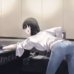 This is a pixiv picture whose title is 이거치면 돼?.