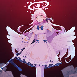 This is a pixiv picture whose title is ☆.