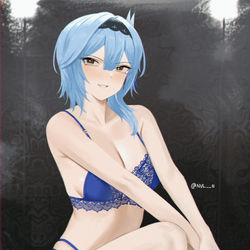 This is a pixiv picture whose title is Eula.