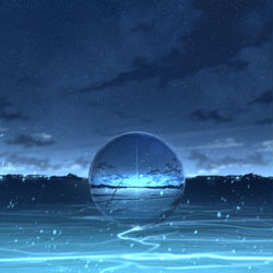 This is a pixiv picture whose title is 凝夜.