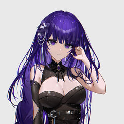 This is a pixiv picture whose title is 38日目、雷電将軍.