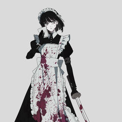 This is a pixiv picture whose title is 掃除完了.