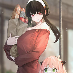 This is a pixiv picture whose title is お買い物.
