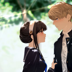 This is a pixiv picture whose title is 学生时代.