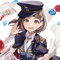 This is a pixiv picture whose title is 『軍人少女』第一巻発売します！.