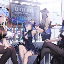 This is a pixiv picture whose title is 异世界提瓦特系列 璃月篇.
