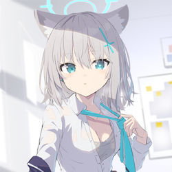 This is a pixiv picture whose title is シロコ.