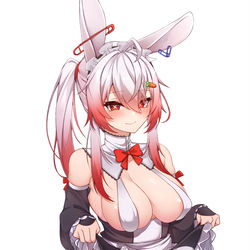 This is a pixiv picture whose title is 🐰❤️.