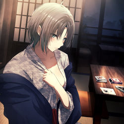This is a pixiv picture whose title is 「ごめん・・・」.