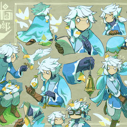 This is a pixiv picture whose title is Skyの精霊まとめ４の再.