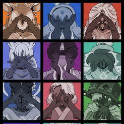 This is a pixiv picture whose title is Skyの精霊まとめ５の再.