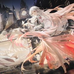 This is a pixiv picture whose title is 不知火.