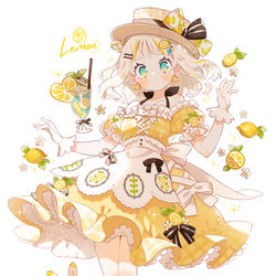 This is a pixiv picture whose title is Lemon.
