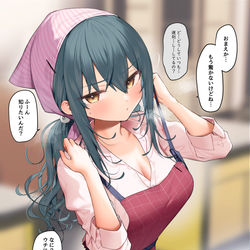 This is a pixiv picture whose title is 遅刻してきたギャルとペアを組まされる③.