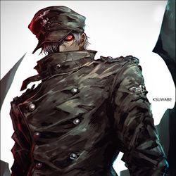 This is a pixiv picture whose title is 大尉.