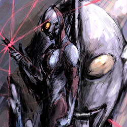 This is a pixiv picture whose title is 光の国からぼくらのために.