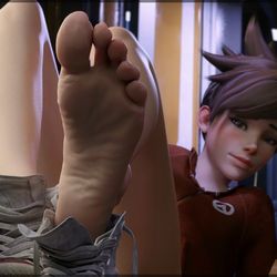 This is a pixiv picture whose title is Tracer - Soles pic #105.