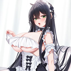 This is a pixiv picture whose title is メイドインドミタブル.