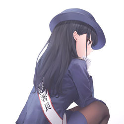 This is a pixiv picture whose title is 風野灯織　一日警察署長.