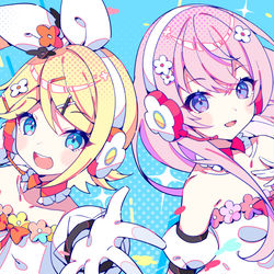 This is a pixiv picture whose title is 『Bloom Diva』.