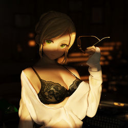 This is a pixiv picture whose title is smile.