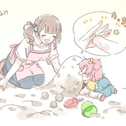 This is a pixiv picture whose title is 穂波ママ17.