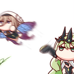This is a pixiv picture whose title is 🦋←🐍.