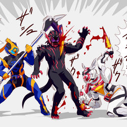 This is a pixiv picture whose title is リバイス(&戦隊)まとめ39.