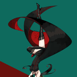 This is a pixiv picture whose title is 黄昏×いばら姫.
