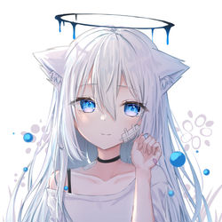 This is a pixiv picture whose title is けもみみ堕天使.