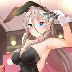 This is a pixiv picture whose title is バニーさんっぽいの.