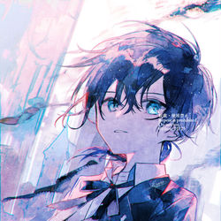 This is a pixiv picture whose title is 遥か遠くの国で.