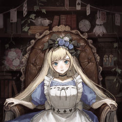 This is a pixiv picture whose title is アリス.