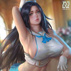 This is a pixiv picture whose title is Invincible Dragon (Last Origin).